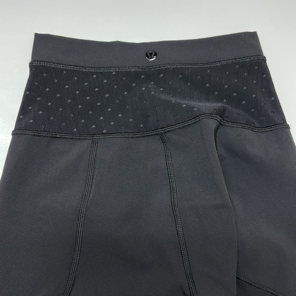 LIKE NEW! Lululemon Just Breathe Pant * Black Mesh - Picture 11 of 15